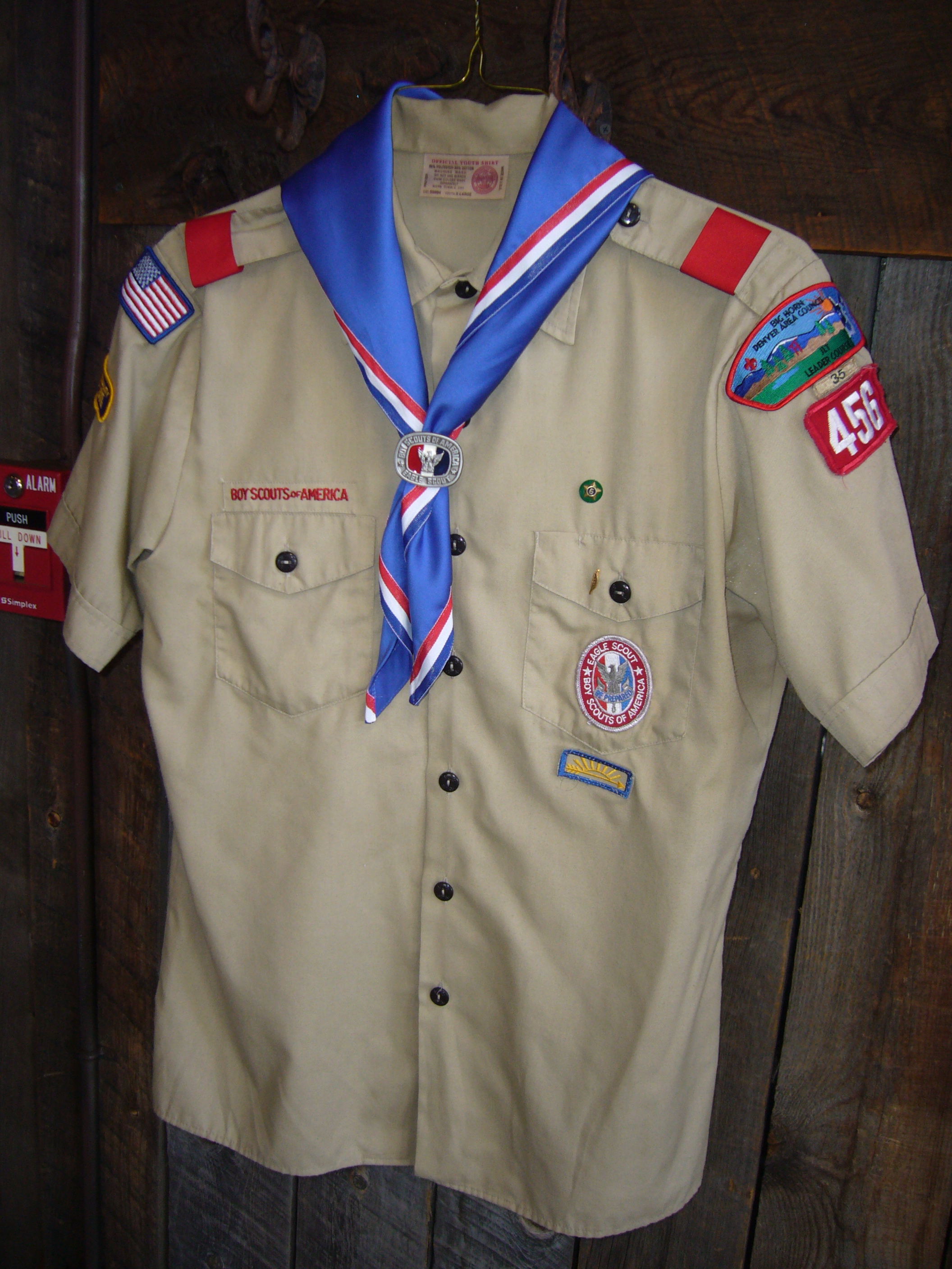 Corey McClymonds Eagle Boy Scout Shirt image